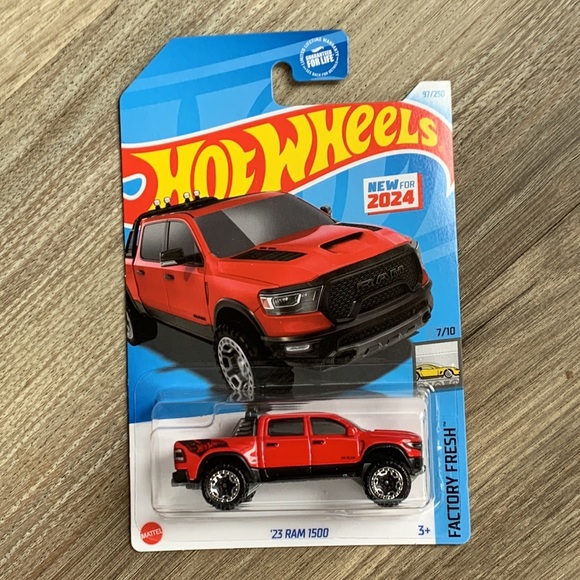 Hot Wheels 2023 Ram Truck 1500 Hotwheels Car 2024 Factory Fresh Diecast Toy 🆕 - Picture 4 of 5